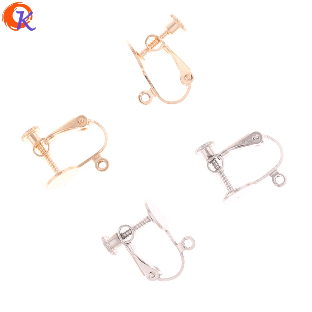 Cordial Design 100Pcs 13*18MM Jewelry Making/Earring Stud/DIY Parts/Copper/Earring Accessories/Hand Made/Earring Findings | Украшения и