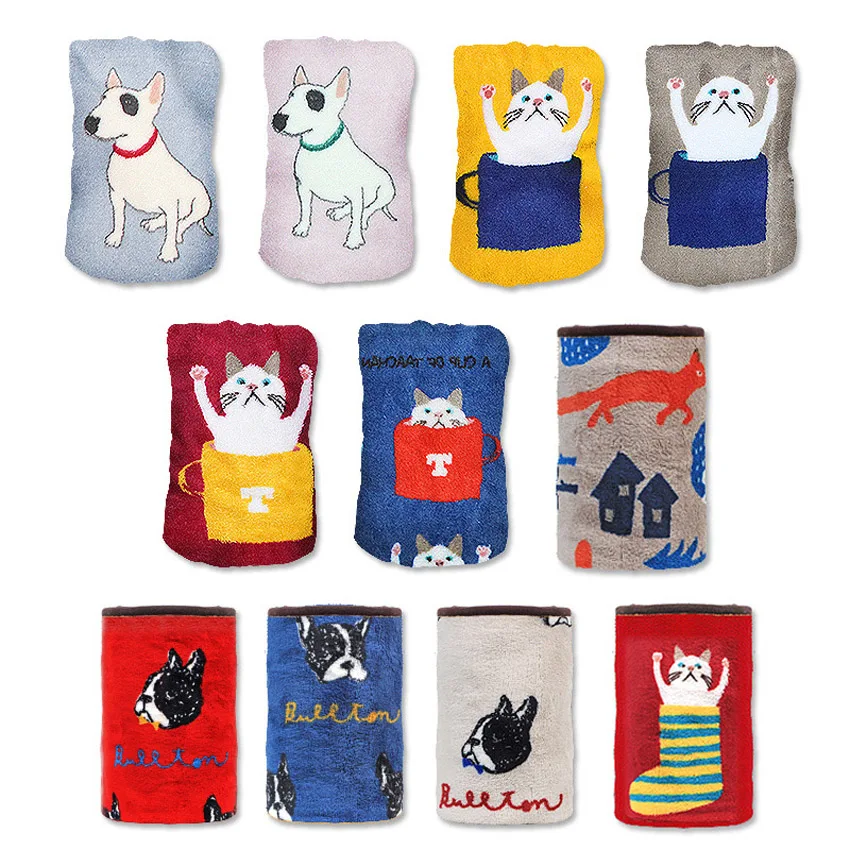 

Cartoon Blanket Soft Flannel Fabric Animals Winter Throw Towel Bedding Sheet for Kids Baby Adults Nursery Travel Cobija Cobertor