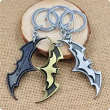 Superhero Marvel Batman Keychain Men Trinket Super Hero Spiderman Car Key Chain Captain America Keyring Jewelry Gift Souvenirs