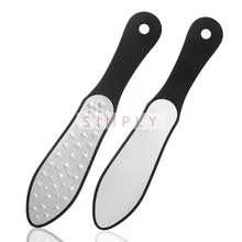 1Pcs Stainless Steel Foot Rasp File Double Side DeadSkin Hard Skin Callus Remover Pedicure Feet Files