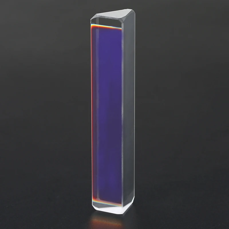 Optisches Glas-Dreieckprisma Mit Stativ Physik-Lichtspektrum-Lehrwerkzeug 