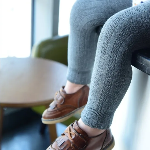 0 6 Years Spring Sweet Kids Leggings Girls Rib Leggings