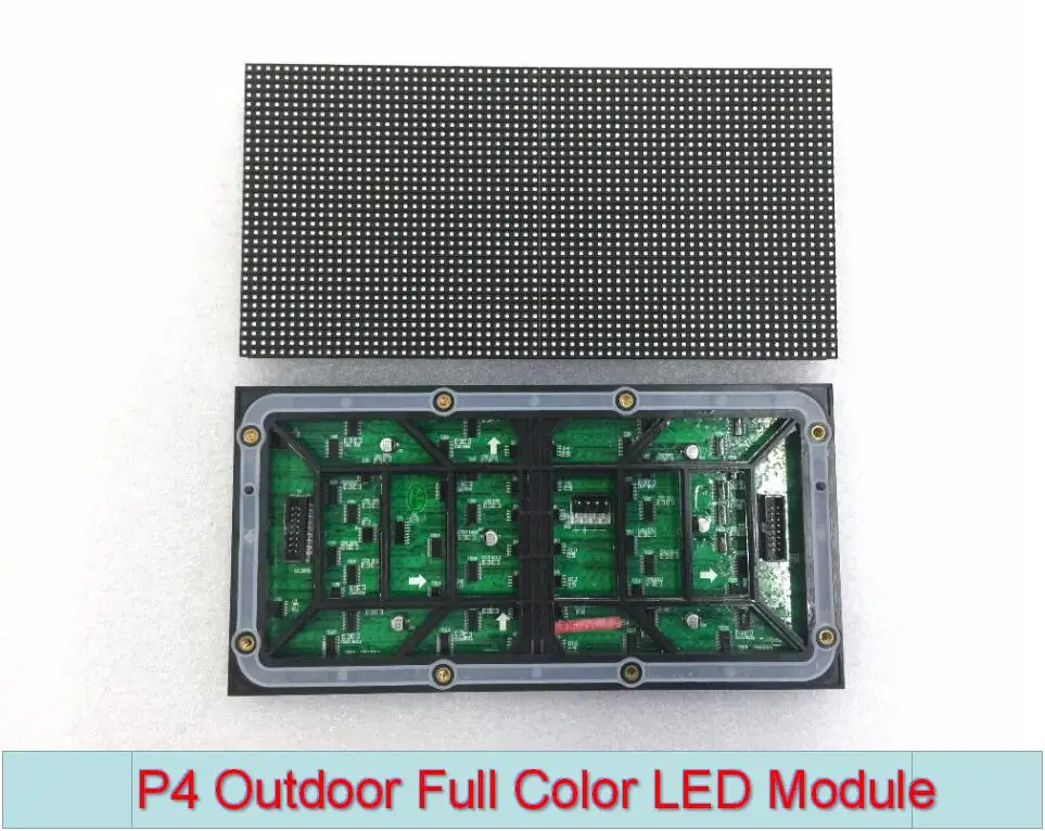 

P4 Outdoor waterproof 64*32 pixels 256mm*128mm led video wall SMD 1921 screen module LED display panel