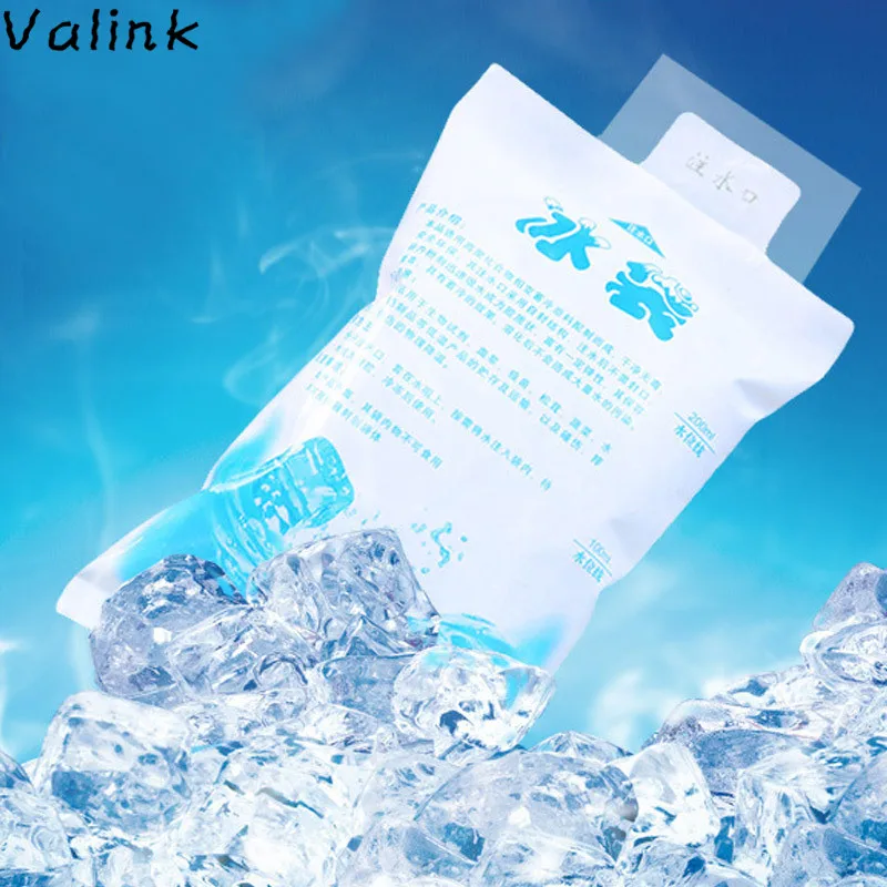 Valink 10pcs lot Reusable Gel Ice font b Bag b font Insulated Dry Cold Ice Pack