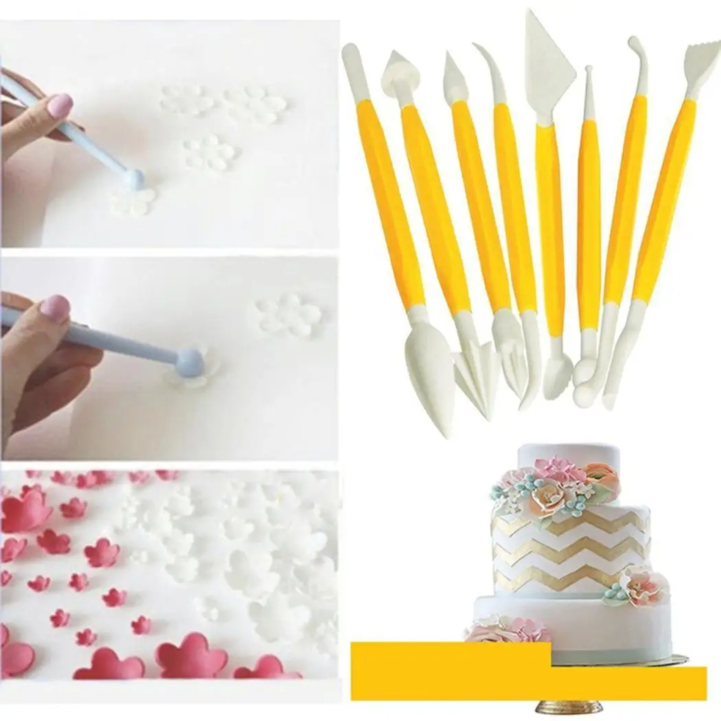 Durable Tools Decorating Modelling Cake Double ended Cake Tools Kit