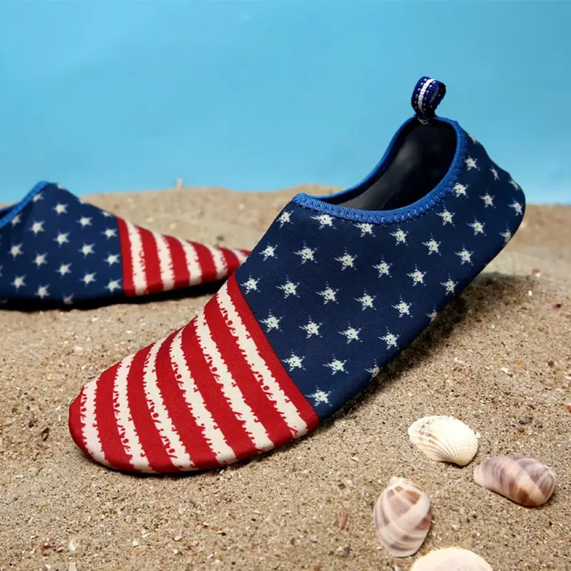 Мужская и женская обувь для носки Босиком тонкие носки полосатая обувь для пляжа, для бассейна, для спортзала, для аквасоки, для серфинга, для воды, SocksAqua