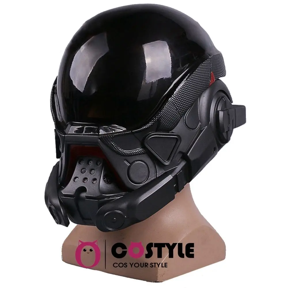 Игра Mass Effect полной головки Cos шлем ПВХ маска Хэллоуин сценического шоу реквизит