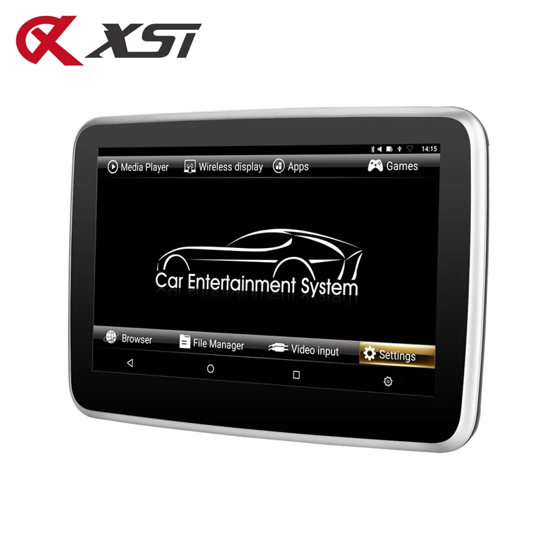 

XST 10.1 Inch Android 6.0 Car Headrest Monitor Mp5 Video Player IPS Touch Screen HD 1080P With WIFI/HDMI/USB/SD/Bluetooth/FM