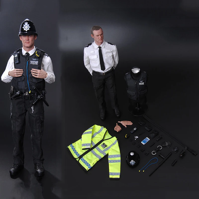 

1:6 MMS9001 full set British Metropolitan Police Service MPS Action Figure Collectible Soldier doll Model Collections