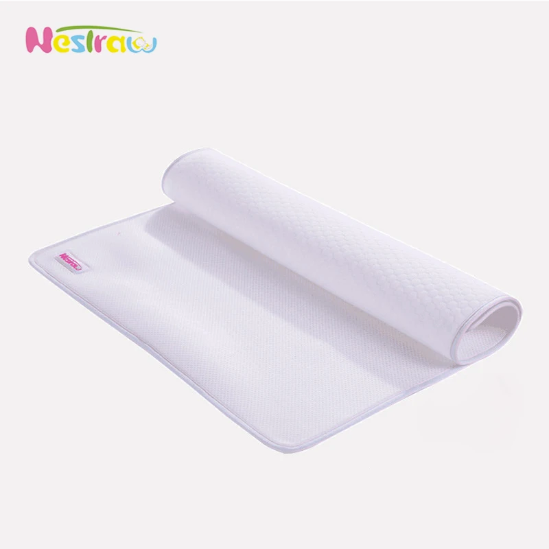 

Nestraw Baby Infant Waterproof Changing Pad 3D Mesh Breathable Water Absorption Bed Sheets Changing Mat Babys Urine Pad 0-3Years