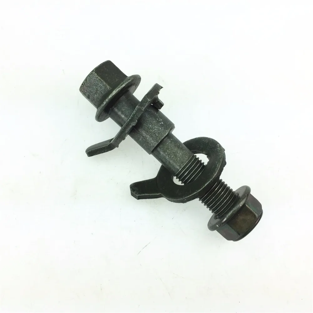 

Auto Parts Wheel alignment wheel Eccentric screw Adjust camber bolt Black Black 10.9 Bolt -17mm 4pcs