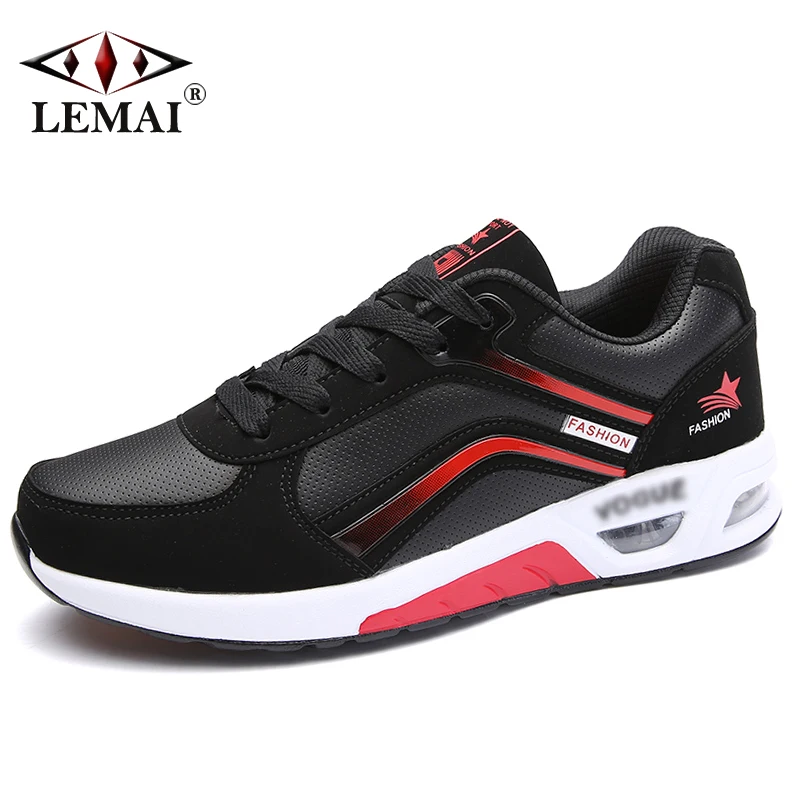 

LEMAI New Arrival Sport Running Shoes For Men Autumn Spring Boy Air Cushion Outdoor Athletics Sneakers Walk Training X9152