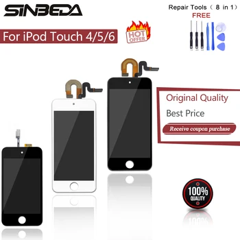 

Sinbeda For ipod Touch 4 4G 5 5th 6 6th LCD Display Touch Screen Digitizer For iPod 4G Touch5 Touch6 Display Replacement