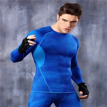 Фитнес футболка Для мужчин сжатия рубашки обтягивающие футболки Мужская Мода ММА универсальная рубашка платье быстросохнущая тренировки одежда
