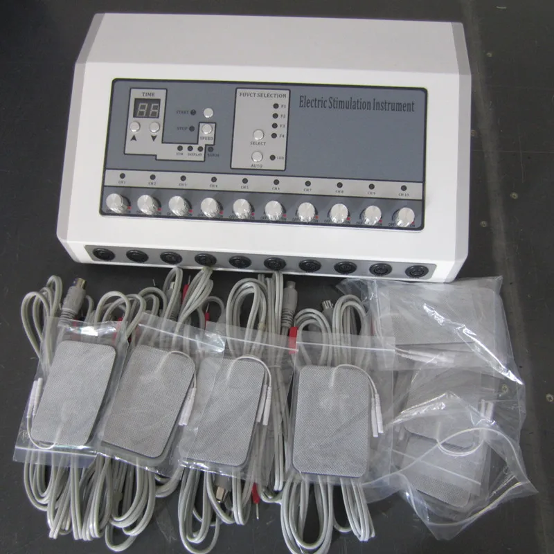 

Electrode Muscle Stimulator EMS Russian Wave Self-sticker Pads Tens Massage Spa Machine