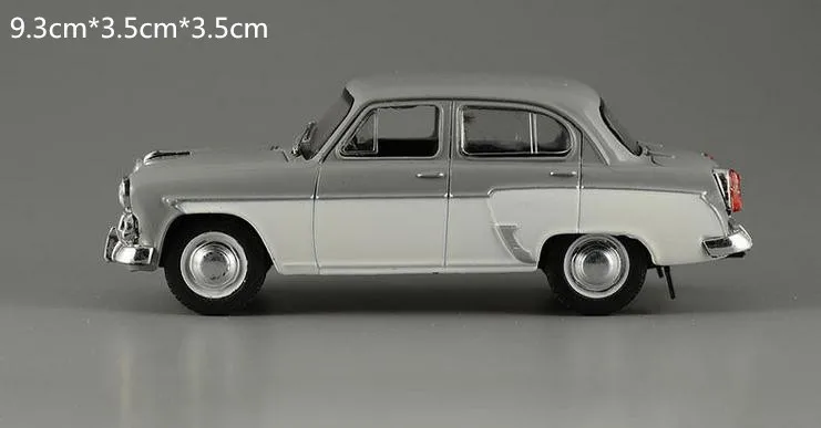 Модель автомобиля из 1:43 сплава, высокая имитация Moskvich 407 автомобильные игрушки, металлические отливки, качественная Коллекционная модель, игрушечный автомобиль