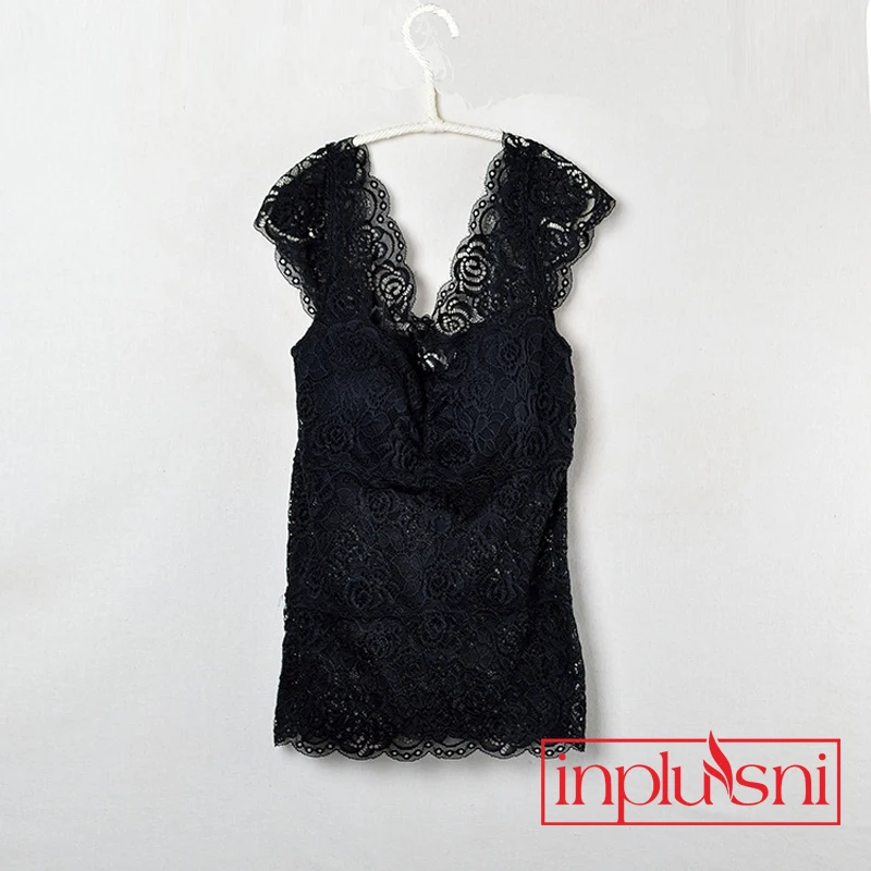 Inplusni women suspenders featuring a distinctive vest lace lady camisole harness vest sexy camisoles women vest tanks