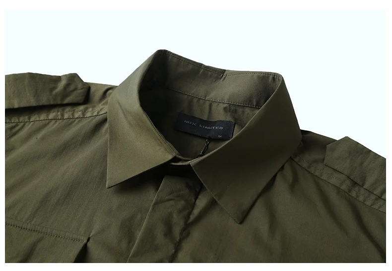 Летние хлопковые army green Военная Униформа Мужская значки короткий-футболки с рукавами Мужская Slim fit с коротким Платье с рукавами брендовая s2295