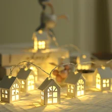 

Christmas Light String House Christmas Tree Hanging Ornaments Xmas Home Bar Shop Decoration Light String Christmas Decor