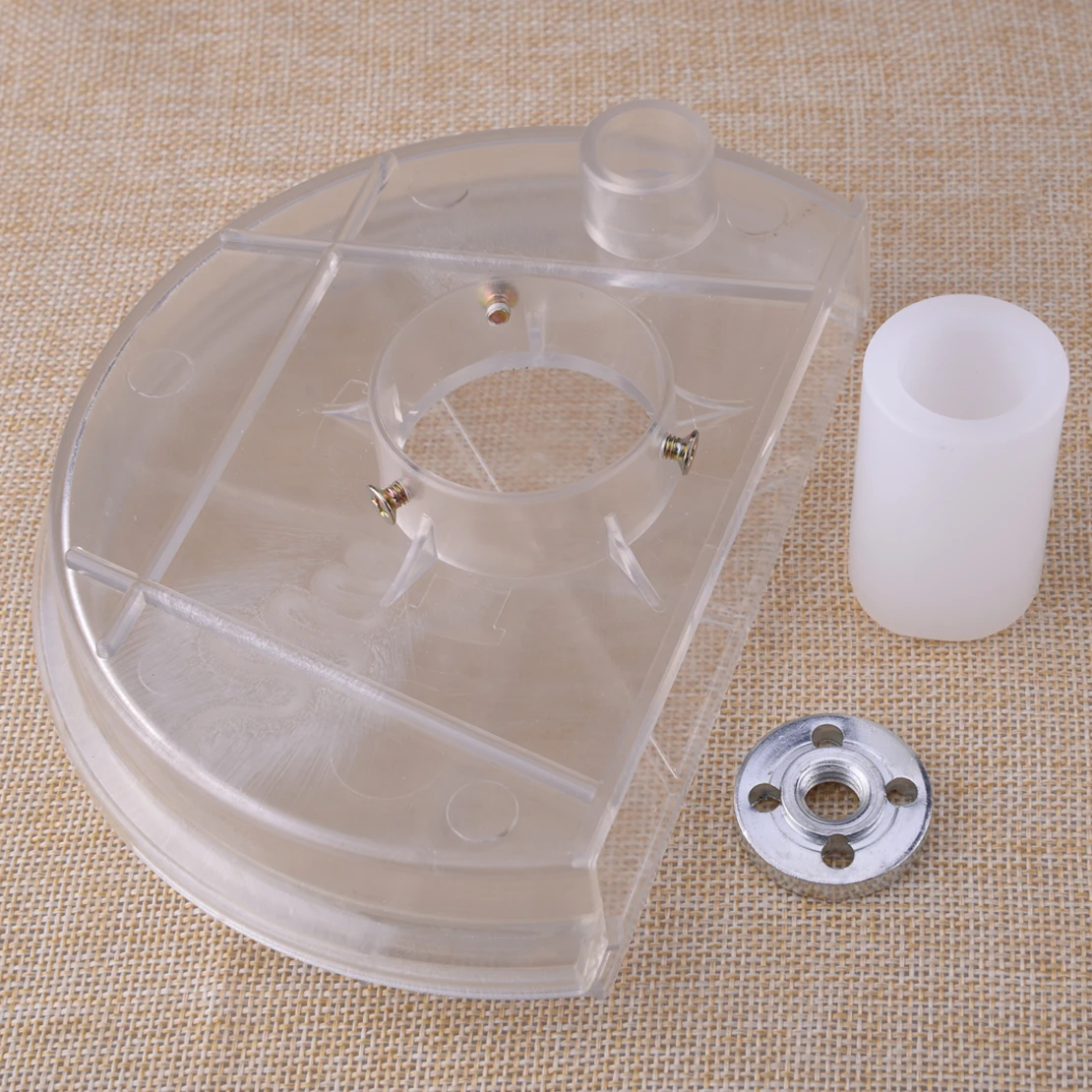 

LETAOSK Clear Angle Grinding Dust Cover Transparent Grinder shroud For B-110 3.5''-5''