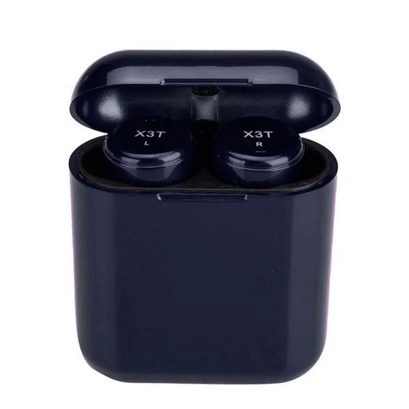 

Bluetooth Mini Invisible Wireless Headset 4.2 Intelligent Noise Reduction Stereo Voice Earphone Rechargeable Case LKHE-X3T