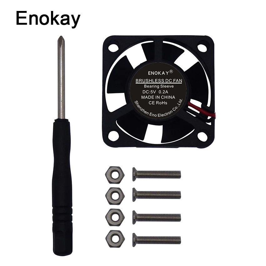 

1pc 2019 Rushed New Computer Fan Controller Enokay 3d Printer Part Fan 3010 2pins 30mm 30x30x10 mm 3cm For 12v 2pin