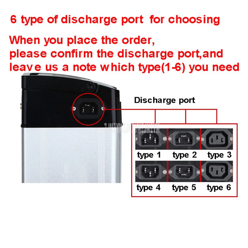 48 В литиевая батарея для электровелосипеда, подходит менее 400 Вт, аккумулятор для электровелосипеда, алюминиевый корпус 12AH/15AH/20AH/25AH