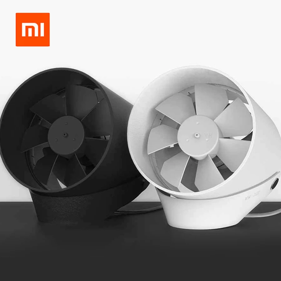 Оригинальный Xiaomi Mijia VH мини USB Настольный вентилятор с сенсорным выключателем 2