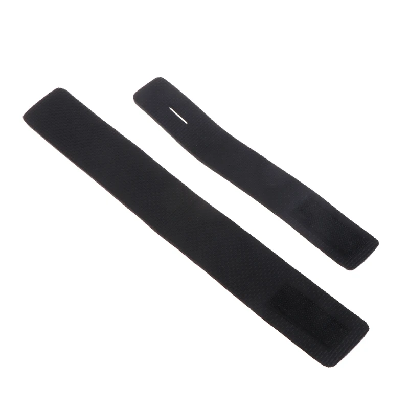 

2 Pcs Fishing Rod Straps Tie Belt Wrap Band Pole Holder Accessory Tackle Elastic