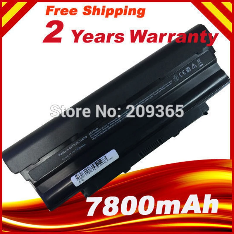 Сменный аккумулятор HSW для ноутбука DELL Inspiron N4010 N3010 N3110 N4110 N5010 N5010D 7800 мАч быстрая