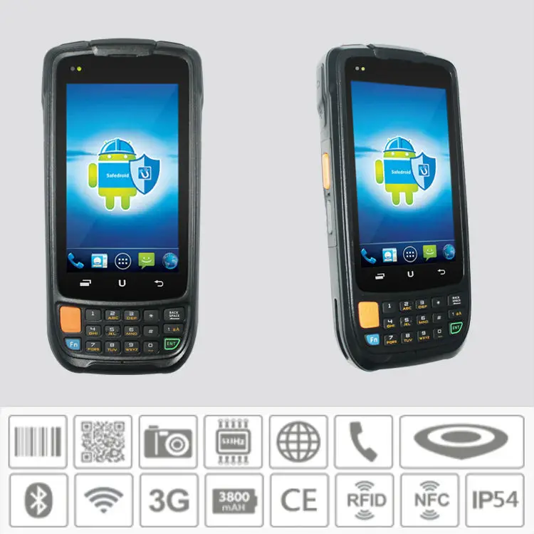 Urovo i6200S 1D лазерный портативный Android 5 1 смартфон считыватель штрих кодов с