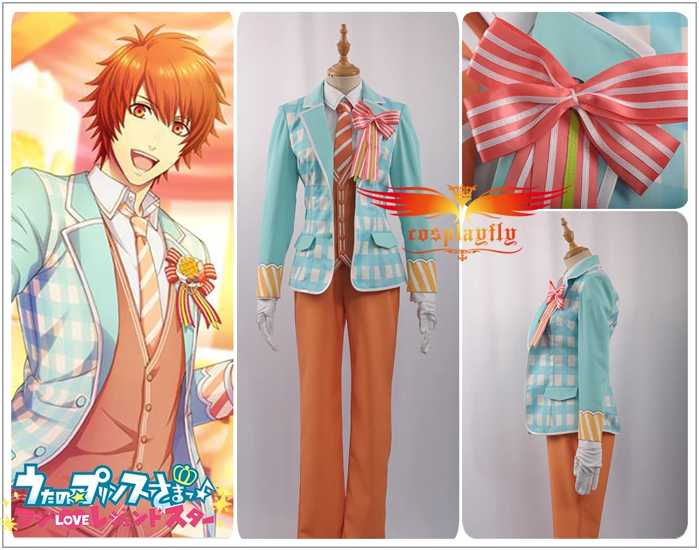 Uta No Prince Sama сладкий кафе Live Aijima Cecil Syo Jinguji Ren Tokiya Natsuki Masato Ittoki Otoya сценический модный костюм для косплея