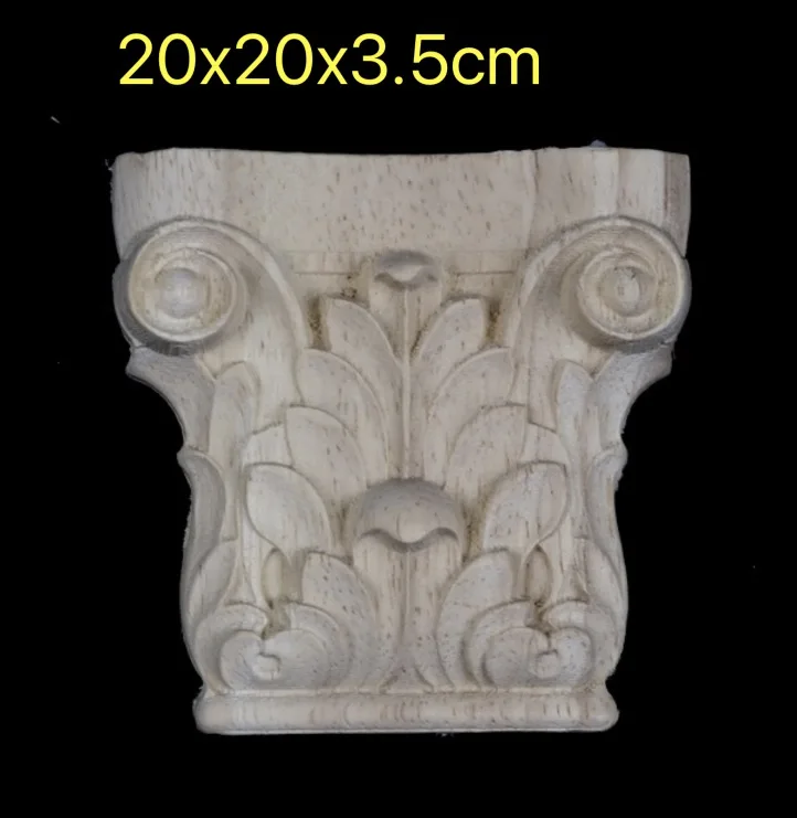 

20x20x3.5cm European style Decoration Stigma Furniture Door Beam Column