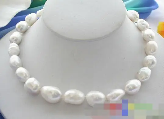 

song voge gem nanJ0297 round white freshwater PEARL NECKLACE