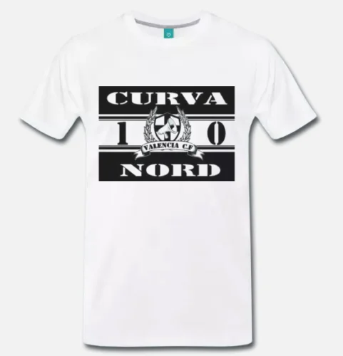 

T-SHIRT ULTRAS VALENCIA SPAGNA CURVA NORD 1 S-M-L-XL-2XL-3XL