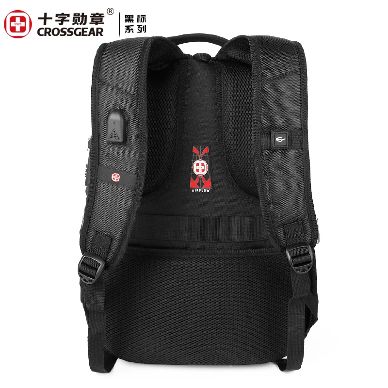  laptop backpack swiss usb anti theft 17 inch computer bag men backpack multifunctional Boy Backpack