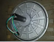 7500W 10KW 70 100 150RPM 220 380VDC vertical wind turbine permanent magnet alternator coreless household DIY