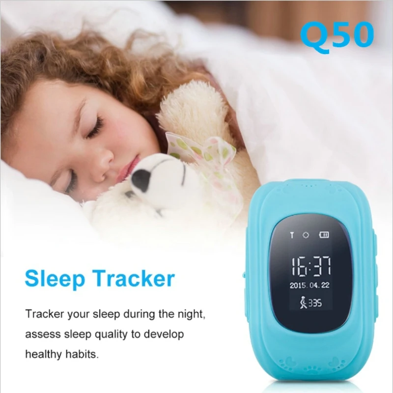 Q50 GPS Kid Smart Watch Anti Lost GPS Tracker Original Q50 Baby Smartwatch LCD Screen SOS Call Safe with Anti-lost Sensor