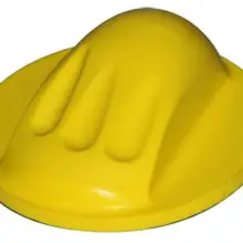 Высокое качество 150 мм ручной блок большие шлифовальные колодки Автомобильная переработка полировка и шлифовальная пластина круглый abradive пенопластовый блок