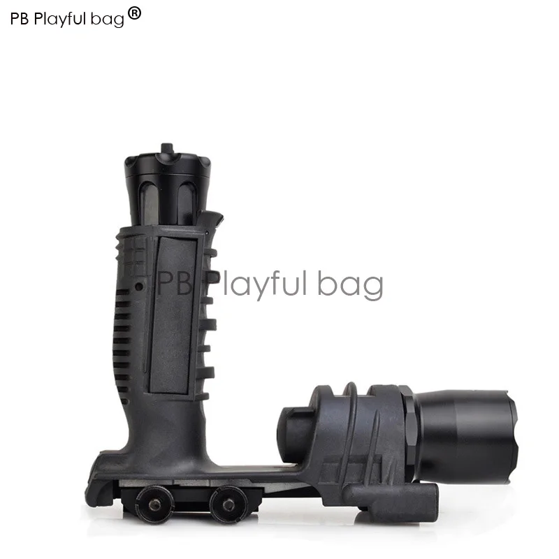 

PB Playful bag Outdoor sports competition SC hanging tactical flashlight M910A grip bright LED gel ball gun jm9 gen9 M4A1 RD05