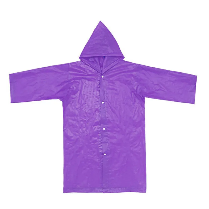 Children's raincoat 1PC Portable Reusable Raincoats Children Rain Ponchos For 6-12 Years Old #4J03 (39)