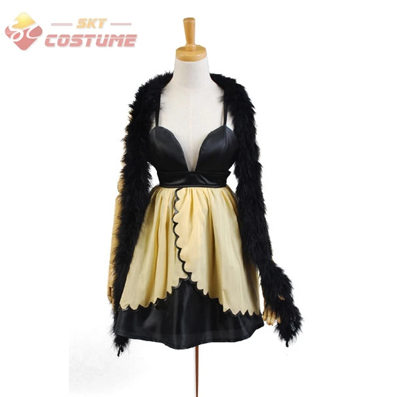 ボーカロイド欺きカジノ凛セクシーなスプライスブラジャードレスラップアニメハロウィンコスプレ衣装のため女性女の子新着フルセット Cosplay Costume Costume For Womenhalloween Cosplay Aliexpress