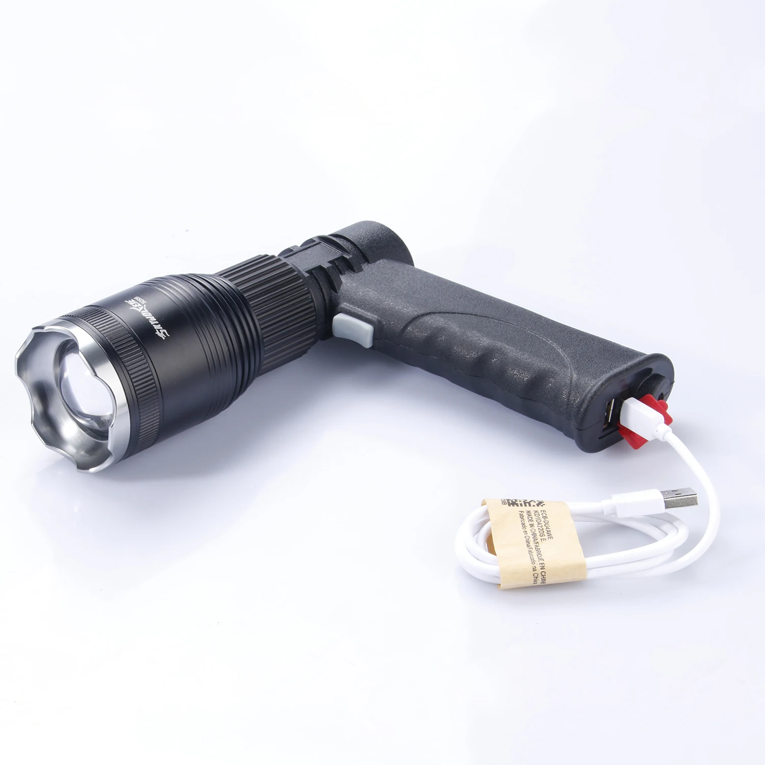Limited Offer of  MrY Super Bright New Zoomable XM-L T6 LED Flashlight Torch Light Stand Power Bank For Your Phone + 