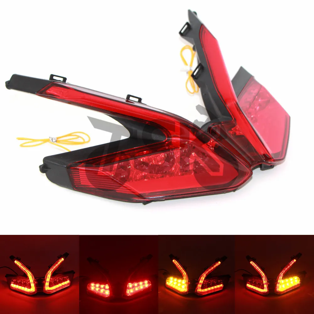  LED Motorcycle Taillight For DUCATI 899 959 1199 1199S 1199R 1299 Panigale Brake Turn Signals Integ - 32889945566