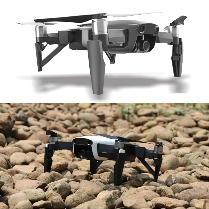 drone Landing gear Heightening leg flight Landing Protection lens gimbal for DJI mavic air Drone Accessories 1 (5)