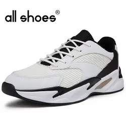 Dropshiping новый бренд мужские спортивные кроссовки с дышащей сеткой увеличивающие рост уличная прогулочная обувь беговые кроссовки WZ-98