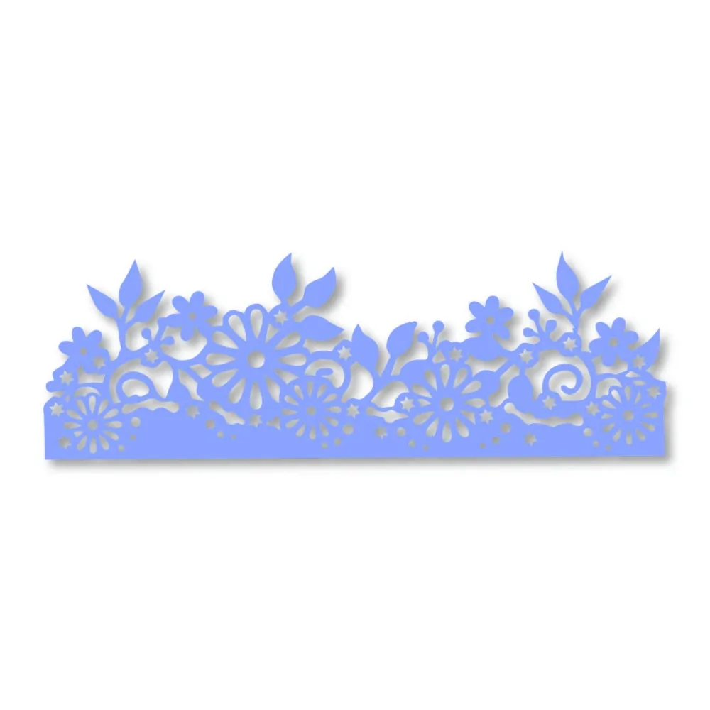 

Flower lace border DIY Metal Cutting Dies Scrapbooking Album Photo Embossing Crafts Paper Cards Envelope Invitation Decorative