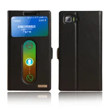 Window Cover Case For Lenovo Vibe Z2 K920 Mini 5.5″ Natural Genuine Leather Magnet Flip Stand Mobile Phone Bag + free gift