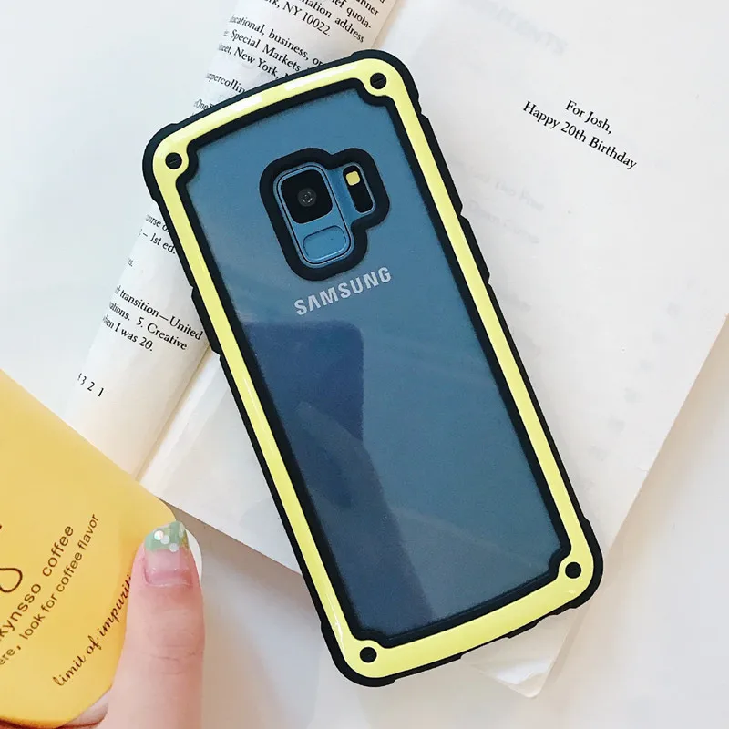 LUPHIE Shockproof Airbag Case For Samsung Galaxy S8 S9 Plus Note 9 Cover (1)