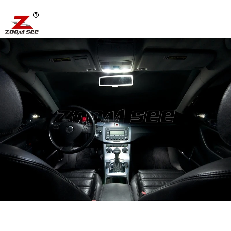 Us 19 16 29 Off 16pcs Error Free For Volkswagen Vw Passat B6 Sedan Wagon Led Bulb Interior Dome Map Light Kit 2006 2011 In Signal Lamp From